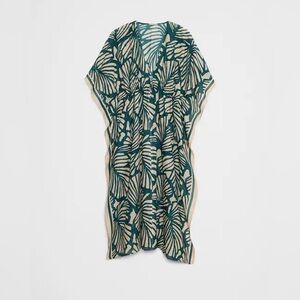 Banana Republic: Patterned Kaftan-Style Swim Coverup Size XS/S